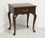 SOLD - HENKEL HARRIS 141 29 Mahogany Queen Anne End Side Table