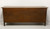 JOHN STUART Walnut Mid Century Modern Brutalist Credenza / Dresser
