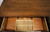 JOHN STUART Walnut Mid Century Modern Brutalist Credenza / Dresser