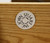 JOHN STUART Walnut Mid Century Modern Brutalist Credenza / Dresser