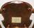D.R. DIMES Cherry Finish Windsor Dining Side Chairs - Pair D