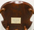 D.R. DIMES Cherry Finish Windsor Dining Side Chairs - Pair C