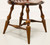 D.R. DIMES Cherry Finish Windsor Dining Side Chairs - Pair A
