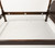 GEORGIAN FURNISHING CO Mahogany Queen Size Rice Carved Four Poster Bed
