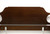 GEORGIAN FURNISHING CO Mahogany Queen Size Rice Carved Four Poster Bed