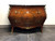 SOLD OUT - Vintage French Provincial Louis XV Parquetry Bombe Chest Commode with Ormolu Mounts