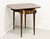 HENKEL HARRIS 5406 29 Banded Mahogany Drop Leaf Pembroke Side Table