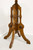 Antique Early 20th Century Walnut Parquetry Victorian Octagon Accent Table