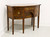 WRIGHT TABLE COMPANY Flame Mahogany Hepplewhite Bowfront Sideboard