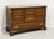 UNIQUE FURNITURE Solid Cherry Old Salem Finish Farmhouse Buffet