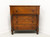 SOLD - Antique 19th Century Walnut Empire Style Chest of Four Drawers