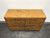 SOLD OUT - DREXEL HERITAGE Preface Pecan Campaign Chinoiserie Bachelor Chest / Dresser