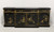 KARGES Black Lacquer Asian Chinoiserie Breakfront Buffet Credenza