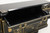 KARGES Black Lacquer Asian Chinoiserie Breakfront Buffet Credenza