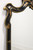 KARGES Black Lacquer Asian Chinoiserie Wall Mirror