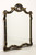 KARGES Black Lacquer Asian Chinoiserie Wall Mirror
