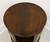 Late 20th Century Mahogany Round Revolving Bookcase Side Table