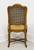 SOLD - Mid 20th Century Walnut French Country Caned Side Chair