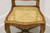 SOLD - Mid 20th Century Walnut French Country Caned Side Chair