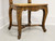 SOLD - Mid 20th Century Walnut French Country Caned Side Chair