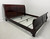 THOMASVILLE Flame Mahogany Empire Style King Size Sleigh Bed
