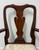 HENKEL HARRIS 110A 29 Solid Mahogany Queen Anne Dining Armchairs - Pair