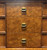 SOLD OUT - HENREDON Sequent Mid Century Transitional Burlwood Triple Dresser