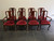 SOLD OUT - HICKORY CHAIR Solid Mahogany Queen Anne Dining Chairs - Set of 8 