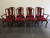 SOLD OUT - HICKORY CHAIR Solid Mahogany Queen Anne Dining Chairs - Set of 8 