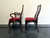 SOLD OUT - HICKORY CHAIR Solid Mahogany Queen Anne Dining Chairs - Set of 8 