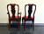 SOLD OUT - HICKORY CHAIR Solid Mahogany Queen Anne Dining Chairs - Set of 8 