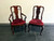 SOLD OUT - HICKORY CHAIR Solid Mahogany Queen Anne Dining Chairs - Set of 8 