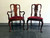 SOLD OUT - HICKORY CHAIR Solid Mahogany Queen Anne Dining Chairs - Set of 8 