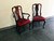 SOLD OUT - HICKORY CHAIR Solid Mahogany Queen Anne Dining Chairs - Set of 8 