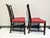 SOLD OUT - HICKORY CHAIR Mahogany Chippendale Straight Leg Dining Side Chairs - Pair 1
