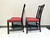 SOLD OUT - HICKORY CHAIR Mahogany Chippendale Straight Leg Dining Side Chairs - Pair 3