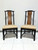 SOLD OUT - BROYHILL PREMIER Ming Collection Vintage Asian Chinoiserie Dining Side Chairs - Pair 1