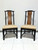 SOLD OUT - BROYHILL PREMIER Ming Collection Vintage Asian Chinoiserie Dining Side Chairs - Pair 2