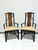 SOLD OUT - BROYHILL PREMIER Ming Collection Vintage Asian Chinoiserie Dining Captain Arm Chairs - Pair