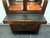 SOLD OUT - HENREDON Folio 16 Asian Chinoiserie Walnut Lighted Curio China Display Cabinet