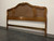 SOLD OUT - THOMASVILLE Camile Oak French Country Style Cane King Size Headboard  II