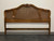 SOLD OUT - THOMASVILLE Camile Oak French Country Style Cane King Size Headboard  II