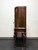 SOLD - Italian Neo-Classical Inlaid Walnut Hand Painted Amoire Bar Cabinet