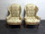 SOLD - STICKLEY Brooklyn Heights Chippendale Wing Back Chairs with Ball in Claw Feet - Pair