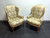 SOLD - STICKLEY Brooklyn Heights Chippendale Wing Back Chairs with Ball in Claw Feet - Pair