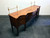 SOLD OUT - Refurbished Early 20th Century English Serpentine Mahogany & Satinwood Sideboard