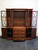 SOLD OUT - HENKEL HARRIS 2365 24 Solid Wild Black Cherry Chippendale Breakfront China Display Cabinet SOLD OUT - HENKEL HARRIS 2365 24 Solid Wild Black Cherry Chippendale Breakfront China Display Cabinet