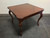 SOLD OUT - BAKER French Country Cherry Wood Game Table with Deer Hoof Feet