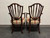 SOLD OUT - HENREDON Mahogany Regency Style Accent Armchairs with Spade Feet - Pair