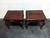 SOLD OUT - THOMASVILLE Mahogany Collection Chippendale End Side Tables Ball in Claw Feet - Pair